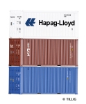 Tillig 09836 - H0 - Container 20° (3 Stück)